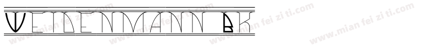 Weidenmann Bk字体转换